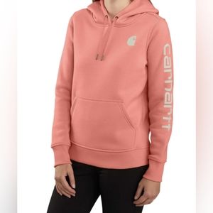 WOMEN'S RELAXED FIT Mid Weight LOGO SLEEVE GRAPHIC SWEATSHIRT